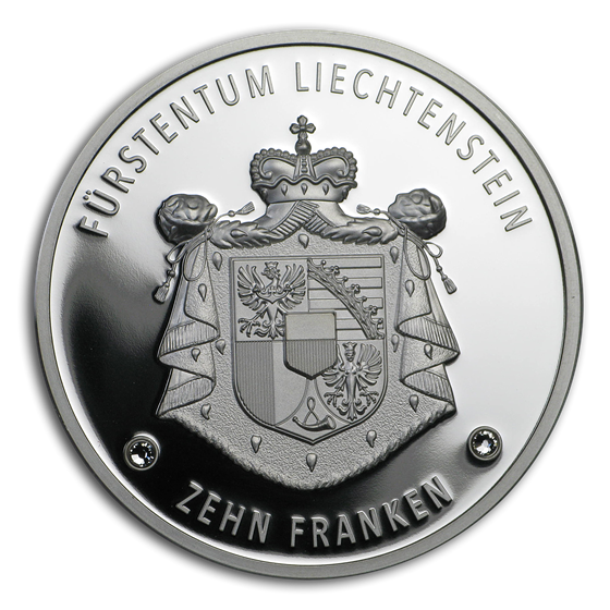 2019 Liechtenstein 2 oz Proof Silver 300 Years Liechtenstein 2019 Liechtenstein 2 oz Proof Silver 300 Years Liechtenstein
